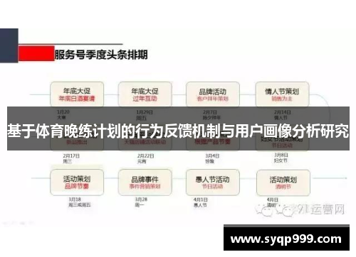 基于体育晚练计划的行为反馈机制与用户画像分析研究